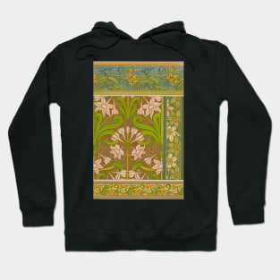 Vintage Flower Design Hoodie